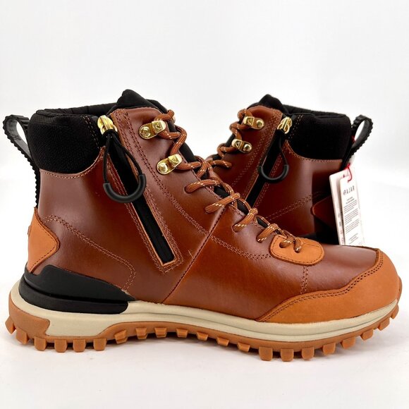 Pajar Fortuo 2.0 Boot Size 9.5M Brown Black Waterproof Leather Lace-Up - Picture 14 of 16